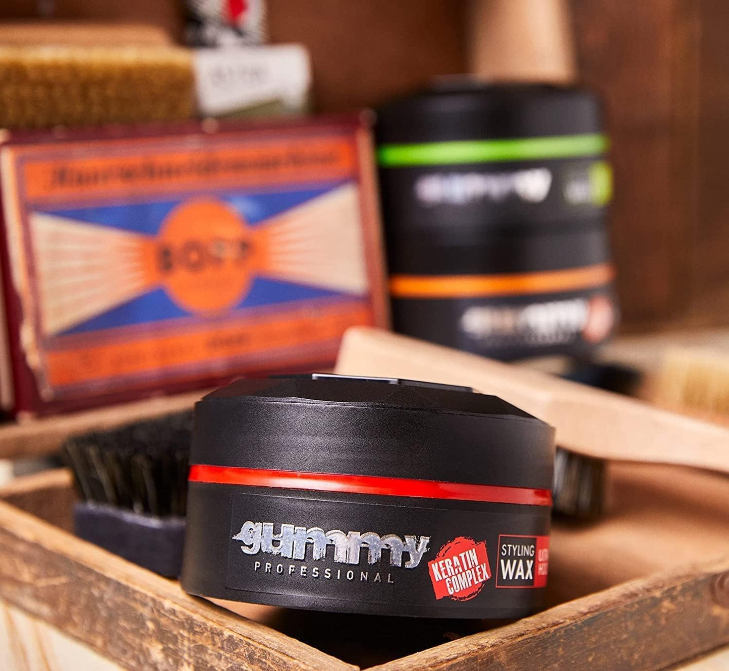 Gummy Professional Keratin Complex Styling Wax - Ultra Hold