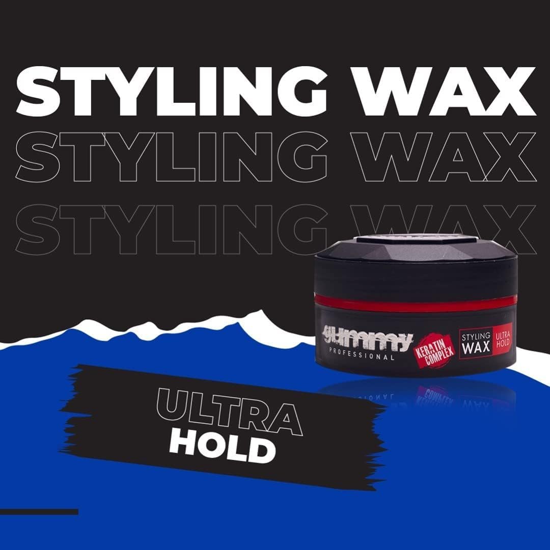 Gummy Professional Keratin Complex Styling Wax - Ultra Hold