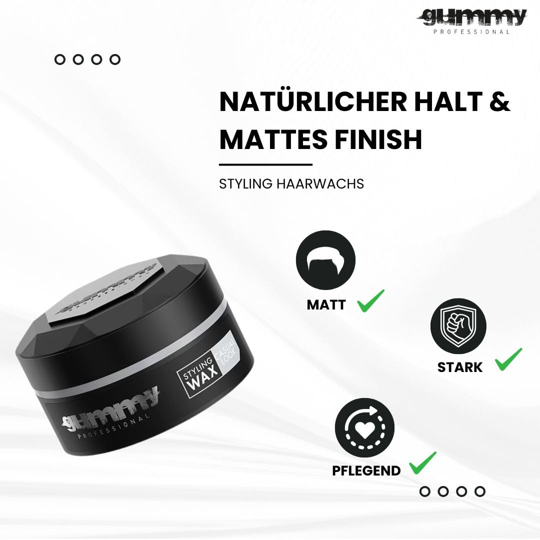 Gummy Professional Styling Wax - Casual Look