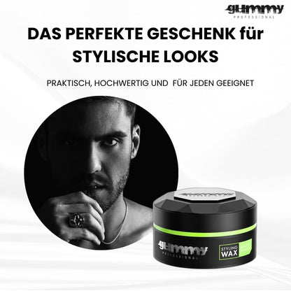 Gummy Professional Styling Wax 150ml - Matte Finish (Pack of 3)