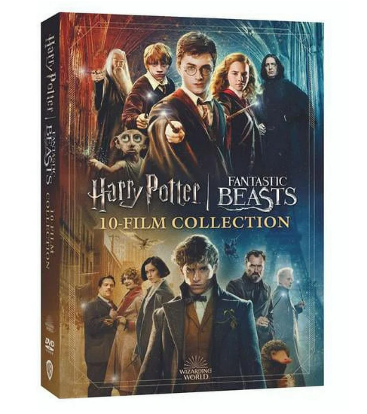 Harry Potter: Fantastic Beasts 10-Film Collection (20th Anniversary) Wizarding World [DVD]