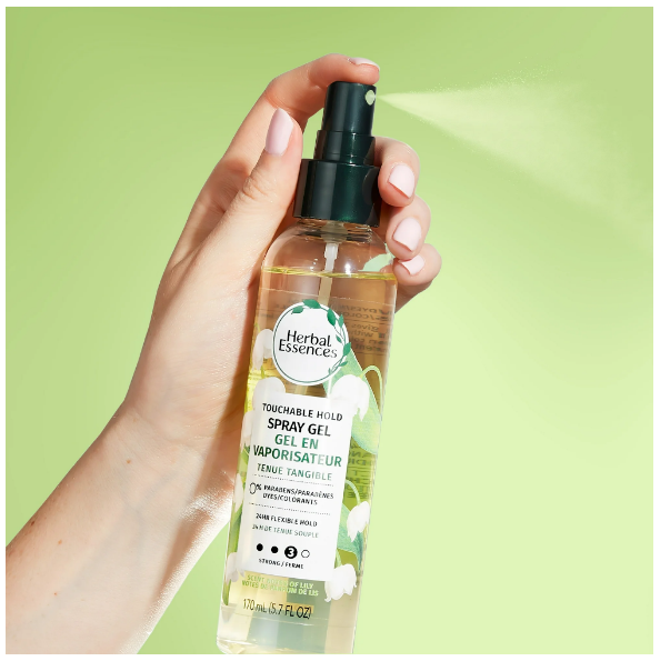 Herbal Essences Touchable Hold Hair Spray Gel 5.7 fl oz