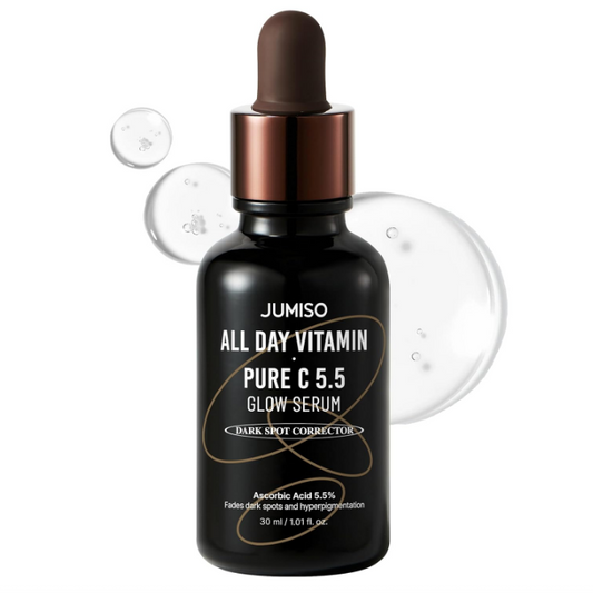JUMISO All Day Vitamin Pure C 5.5 Glow Serum Dark Spot Corrector 1.01 fl oz