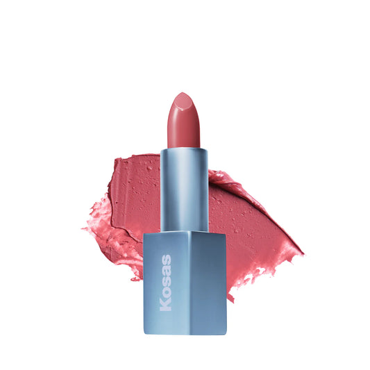 Kosas Weightless Lip Color Nourishing Satin Lipstick - Rosewater (Cool Tone Sheer Pink)