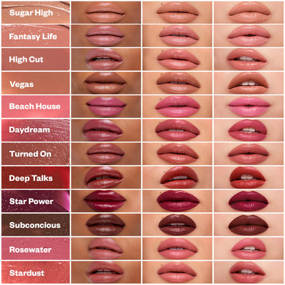 Kosas Weightless Lip Color Nourishing Satin Lipstick - Rosewater (Cool Tone Sheer Pink)