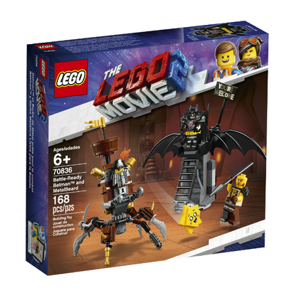 LEGO The LEGO Movie 2: Battle-Ready Batman and MetalBeard
