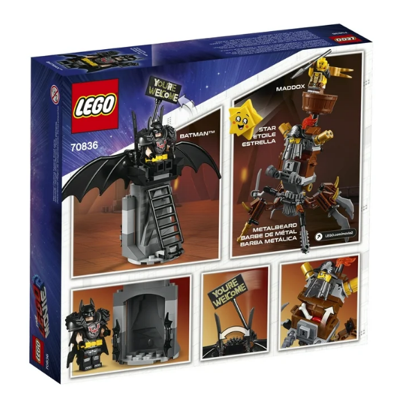 LEGO The LEGO Movie 2: Battle-Ready Batman and MetalBeard