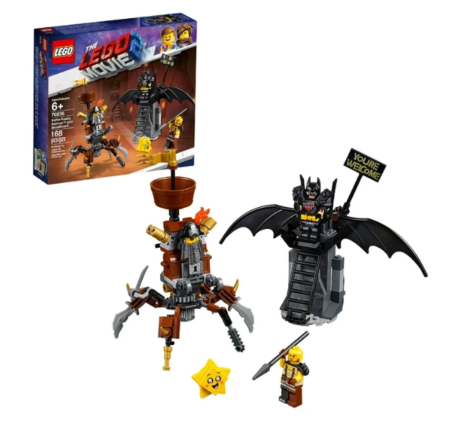 LEGO The LEGO Movie 2: Battle-Ready Batman and MetalBeard