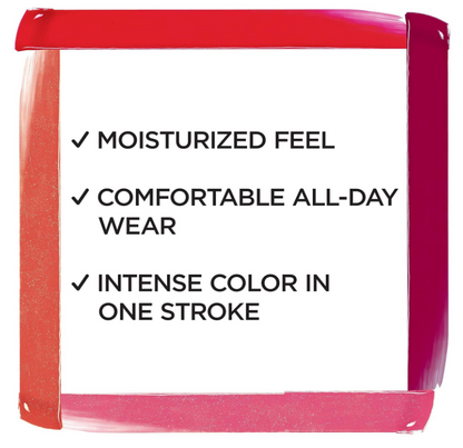L’Oréal Paris Brilliant Signature Shiny Lipstick 0.21 fl oz - Be Fiery