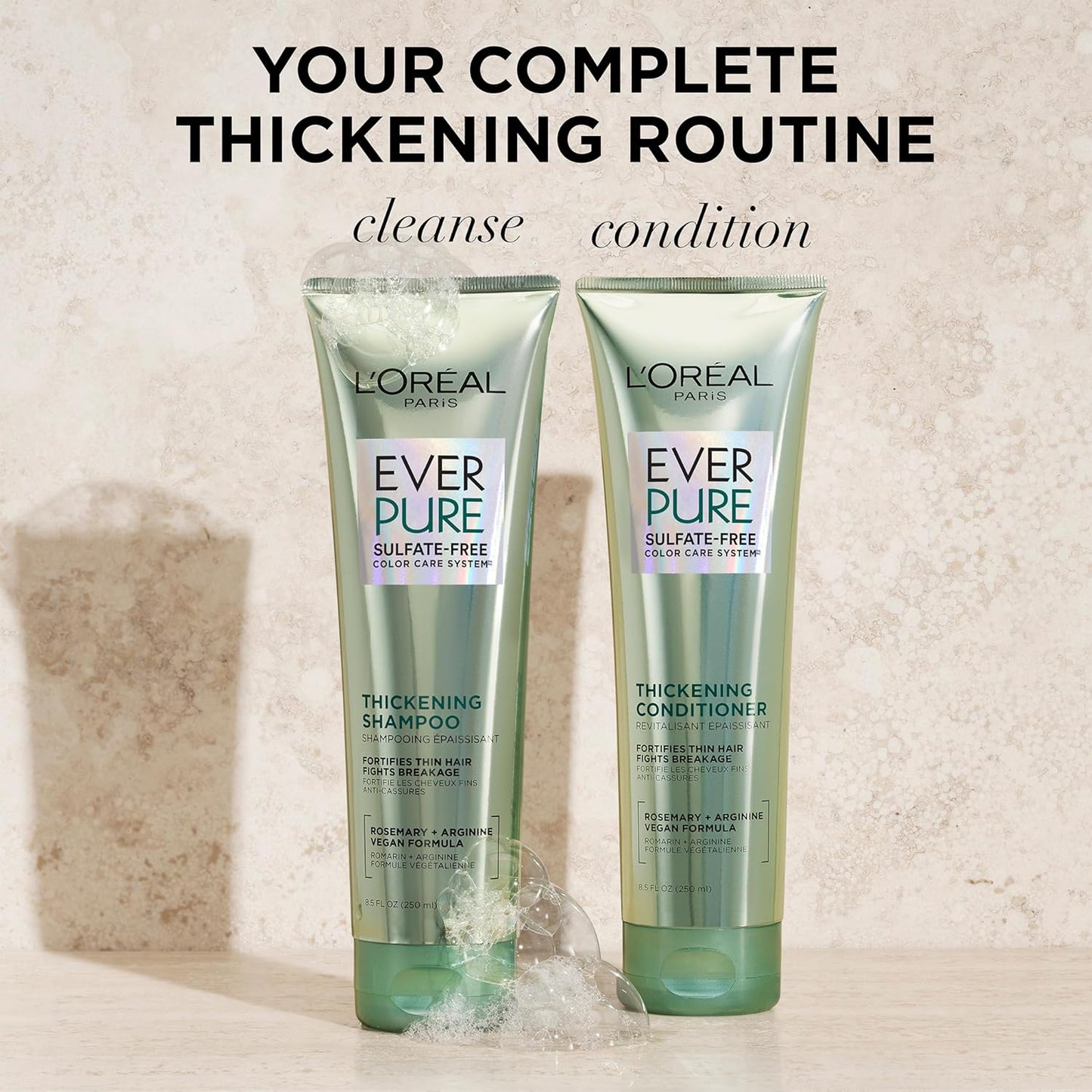 L’Oréal Paris Ever Pure Sulfate-free Color Care System Thickening Shampoo 250ml