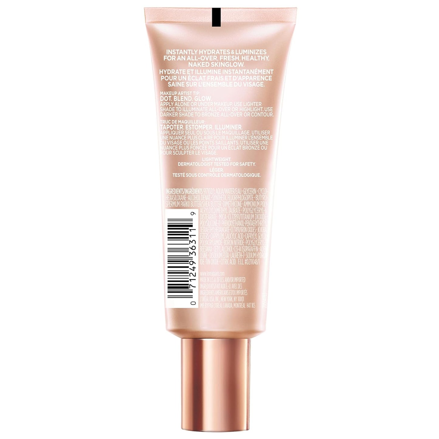 L’Oréal Paris True Match Lumi-Glotion Natural Glow Enhancer 46ml - 902, Light Glow