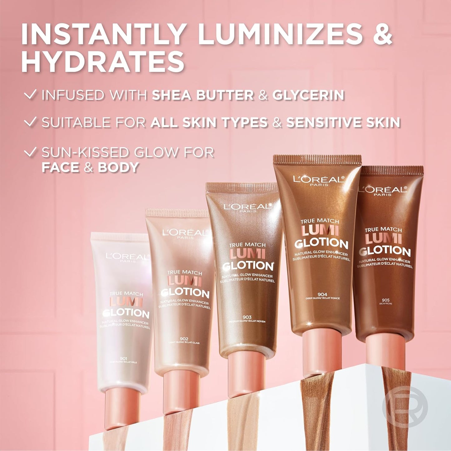 L’Oréal Paris True Match Lumi-Glotion Natural Glow Enhancer 46ml - 902, Light Glow