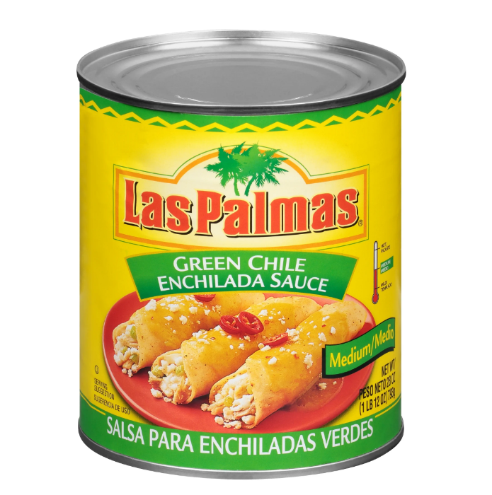 Las Palmas Green Chile Enchilada Sauce Kosher Can - Medium 28 oz