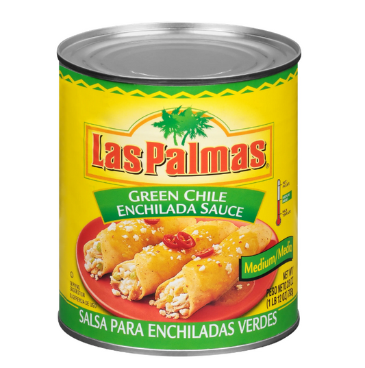 Las Palmas Green Chile Enchilada Sauce Kosher Can - Medium 28 oz