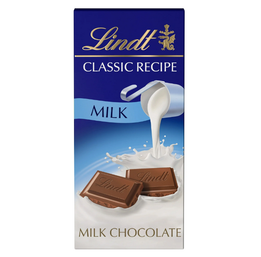 Lindt Classic Recipe Milk Chocolate Bar 4.4 oz - Milk
