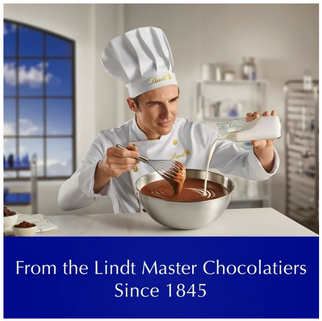 Lindt Classic Recipe Milk Chocolate Bar With Gently Roasted Hazelnuts 4.4 oz - Hazelnut