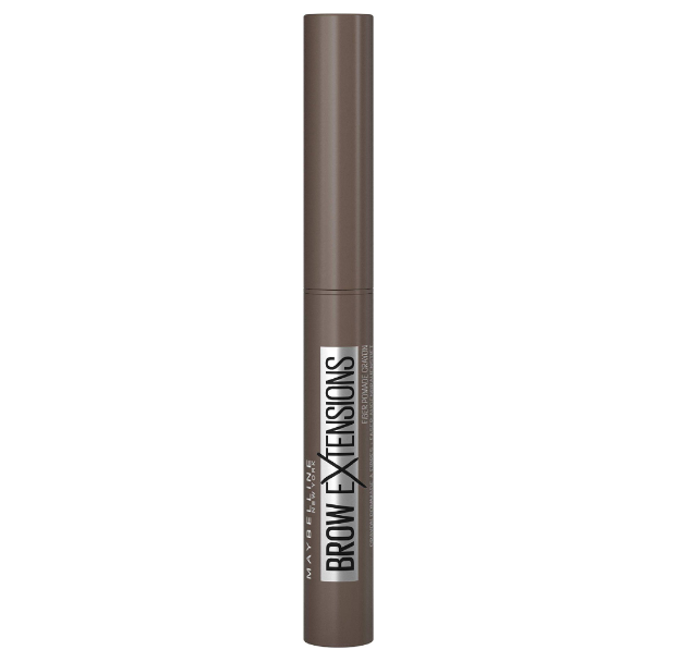 MAYBELLINE New York Brow Extensions Fiber Pomade Eyebrow Crayon - 06, Deep Brown