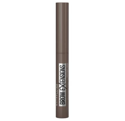 MAYBELLINE New York Brow Extensions Fiber Pomade Eyebrow Crayon - 06, Deep Brown