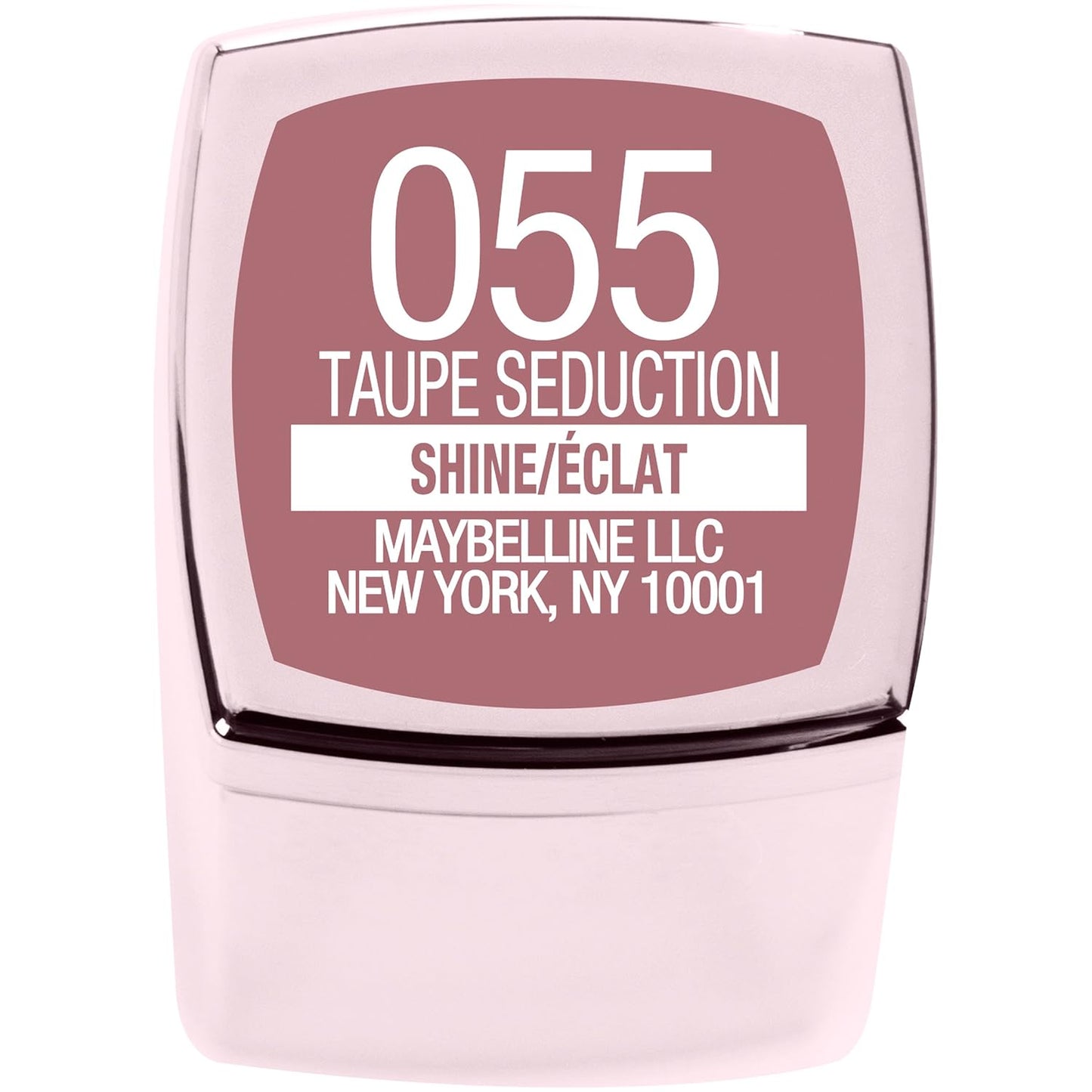 MAYBELLINE New York Color Sensational Shine Lipstick - 55, Taupe Seduction