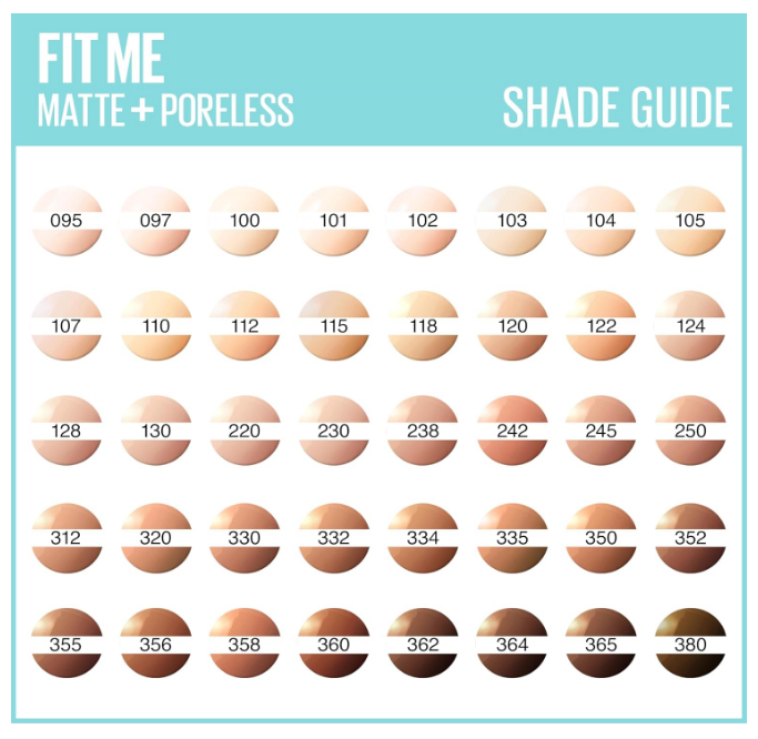 MAYBELLINE New York Fit Me Matte + Poreless Normal to Oily With Clay - 320, Natural Tan 30 ml