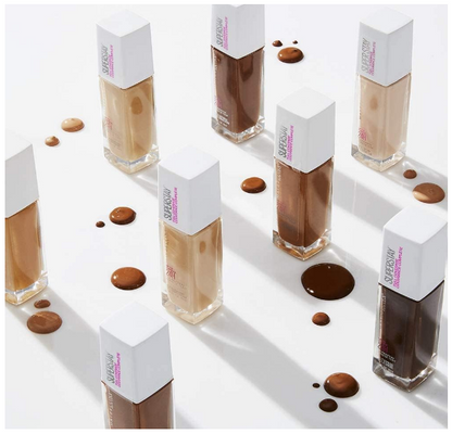 MAYBELLINE New York SuperStay 24H Full Coverage Foundation 30ml - 21, Nude Beige