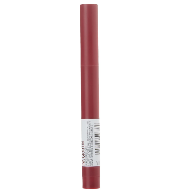 MAYBELLINE New York SuperStay Ink Crayon Matte Lipstick - 60, Accept A Dare (Wine Pink)