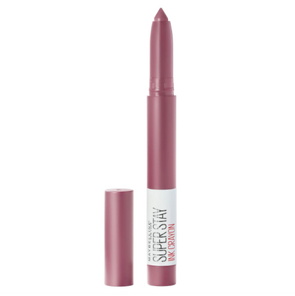 MAYBELLINE New York SuperStay Ink Crayon Matte Lipstick - Stay Exceptional (Purple Beige)