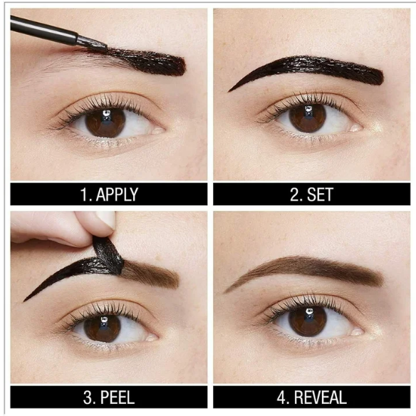 MAYBELLINE New York Tattoo Brow Long Lasting Tint Eyebrow Gel 4.9 ml - Medium Brown