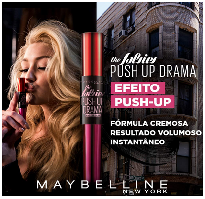 MAYBELLINE New York The Falsies Push-Up Drama Waterproof Mascara 0.32 fl oz - Very Black