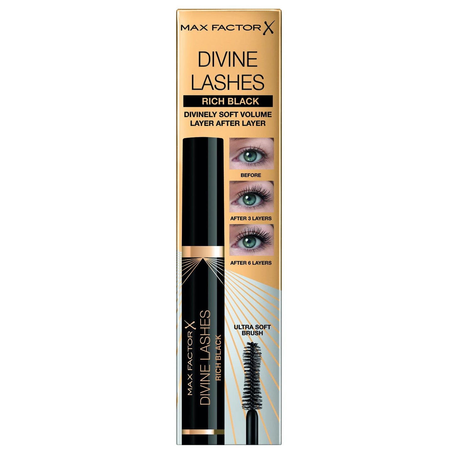 Max Factor X Masterpiece Divine Lashes Mascara - Rich Black