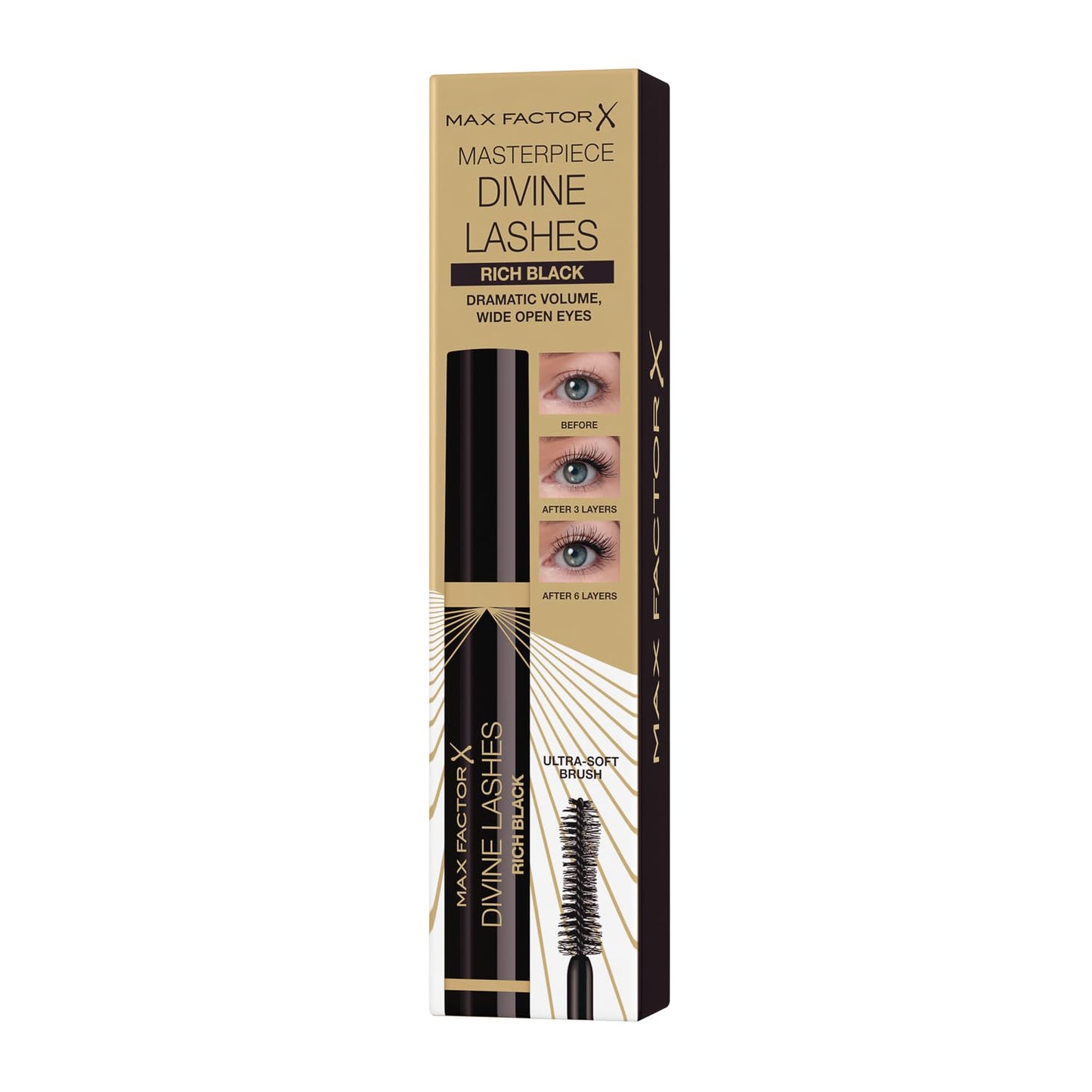 Max Factor X Masterpiece Divine Lashes Mascara - Rich Black