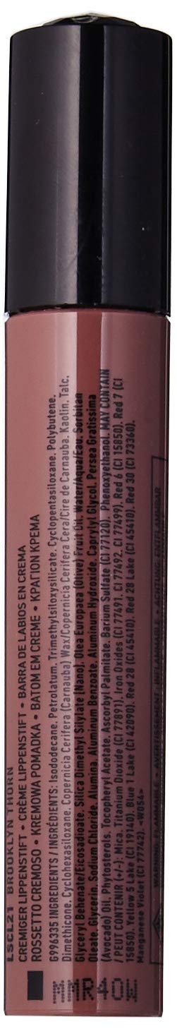 NYX Professional Makeup Liquid Suede Cream Lipstick - Brooklyn Thorn (Deep Brown With Purple Undertones)