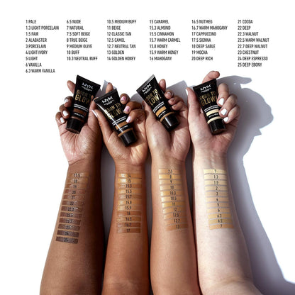 NYX Professional Makeup Born To Glow! Naturally Radiant Foundation - Vanilla