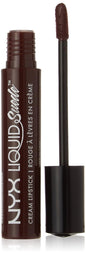 NYX Professional Makeup Liquid Suede Cream Lipstick - Club Hopper (Brown With Reddish Undertone)