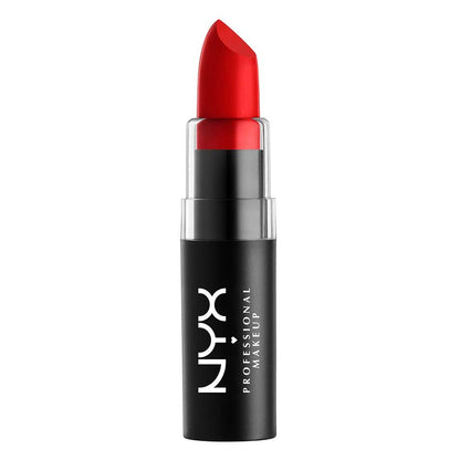 NYX Professional Makeup Matte Lipstick - Perfect Red (Bright Blue-Toned Red)