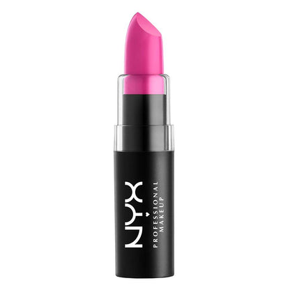 NYX Professional Makeup Matte Lipstick - Shocking Pink (Blue-Toned Hot Pink)