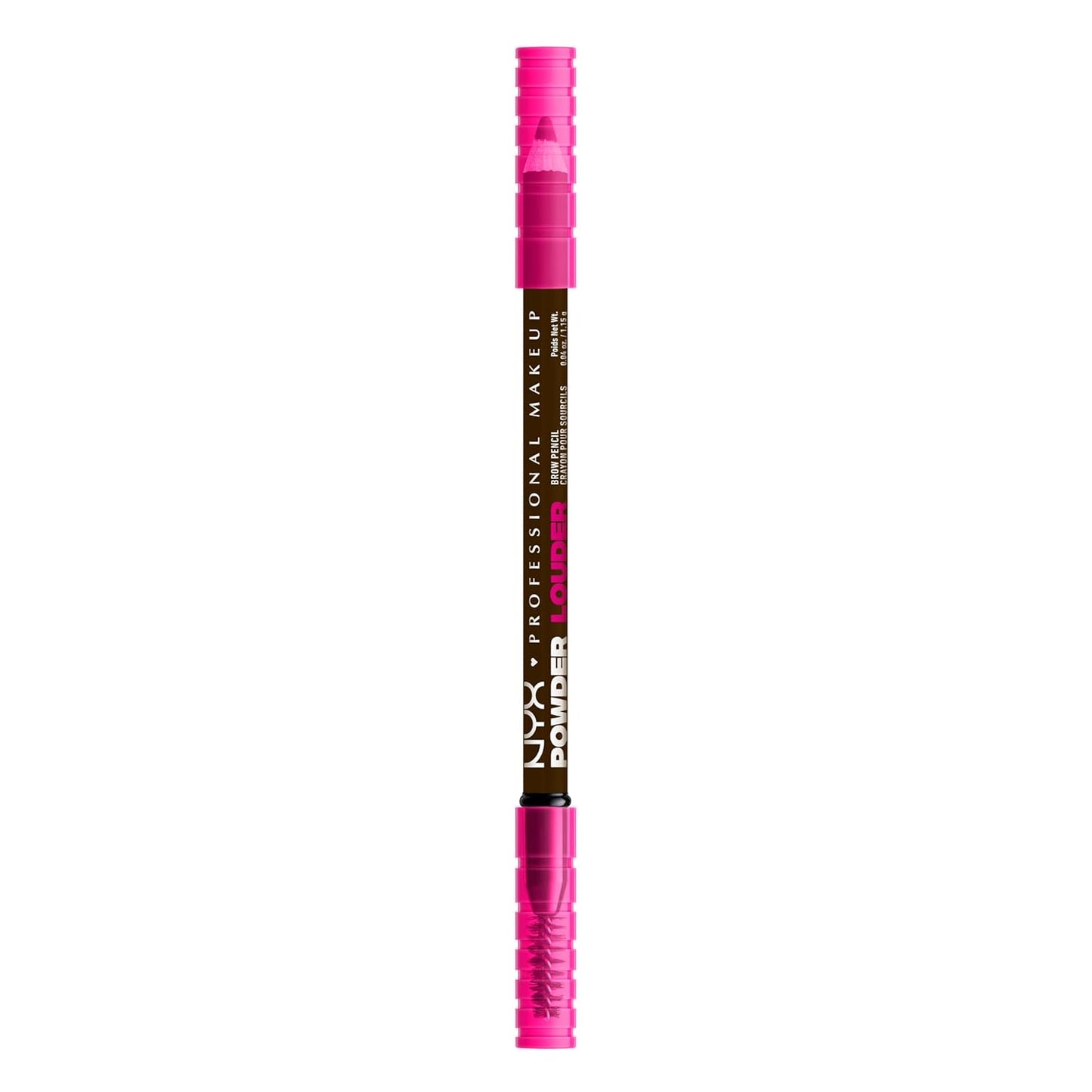 NYX Professional Makeup Powder Louder Brow Pencil Eyebrow Prencil - Ash Brown