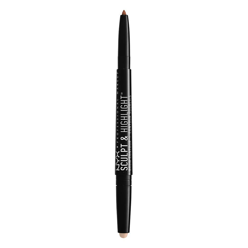 NYX Professional Makeup Sculpt & Highlight Brow Contour - Auburn (Soft Pink)