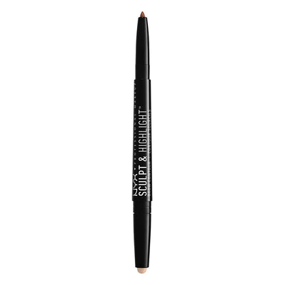 NYX Professional Makeup Sculpt & Highlight Brow Contour - Auburn (Soft Pink)