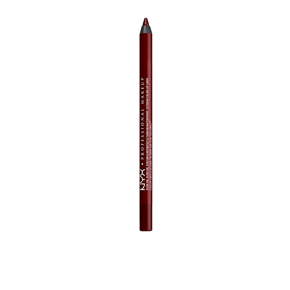 NYX Professional Makeup Slide On, Glide On, Lip Liner - Dark Soul (Deep Wine Red)