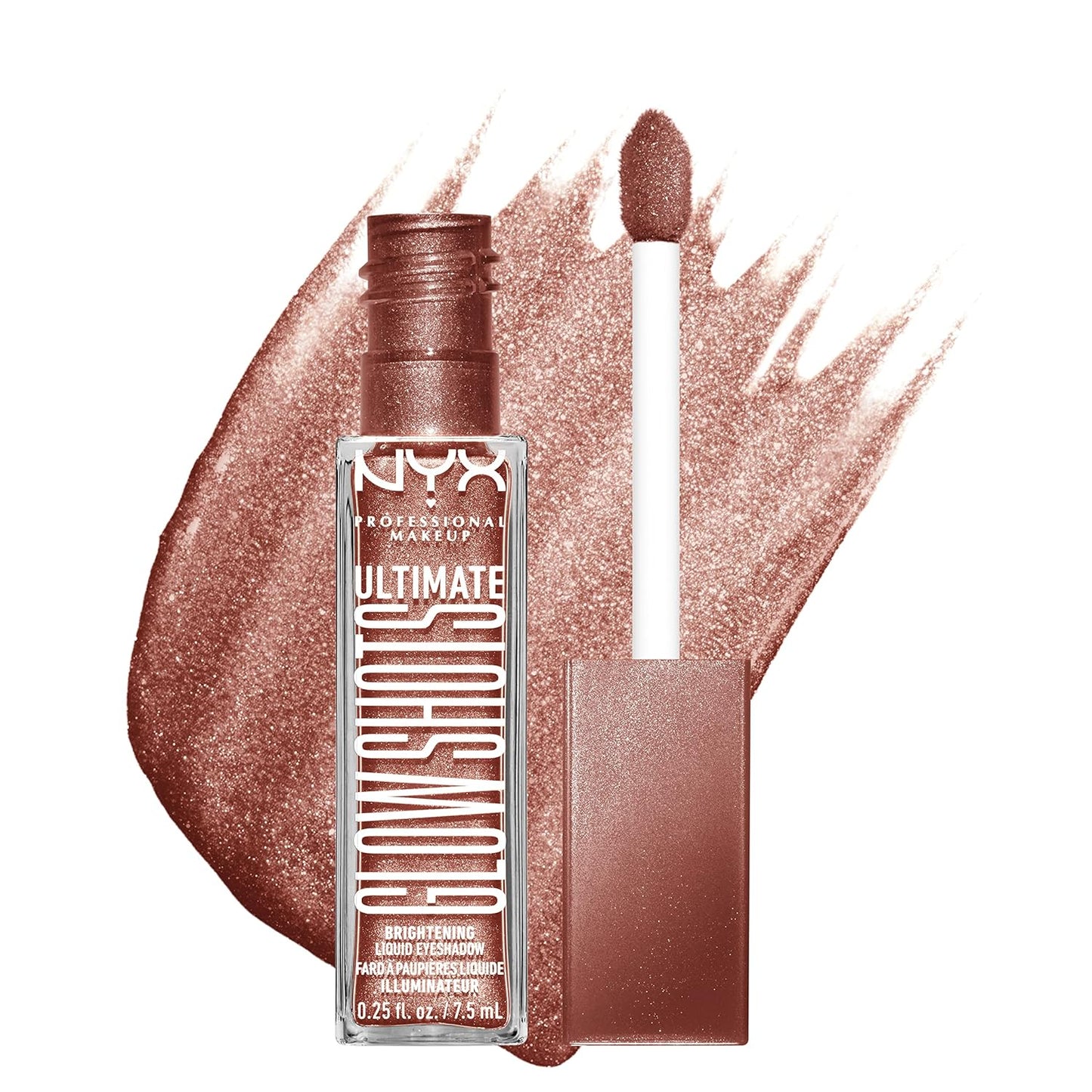 NYX Professional Makeup Ultimate Glow Shots Brightening Liquid Eyeshadow - Mango Moment