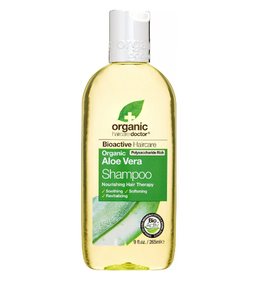 Organic HairCare Doctor Bioactive Organic Aloe Vera Shampoo Nourishing Hair Therapy 9 fl oz