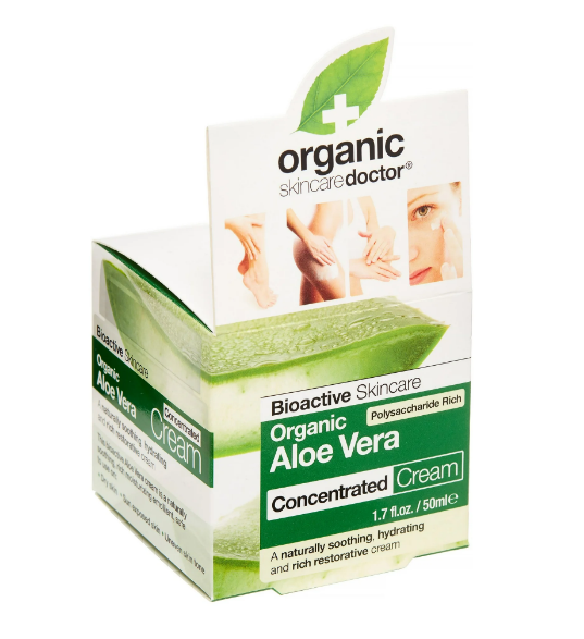 Organic SkinCare Doctor Bioactive Organic Aloe Vera Concentrated Cream 1.7 fl oz