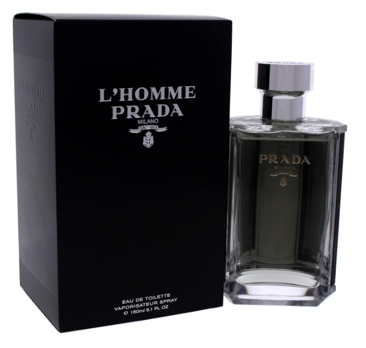 PRADA L'Homme Eau De Toilette Vaporisateur Men Spray 5.1 oz