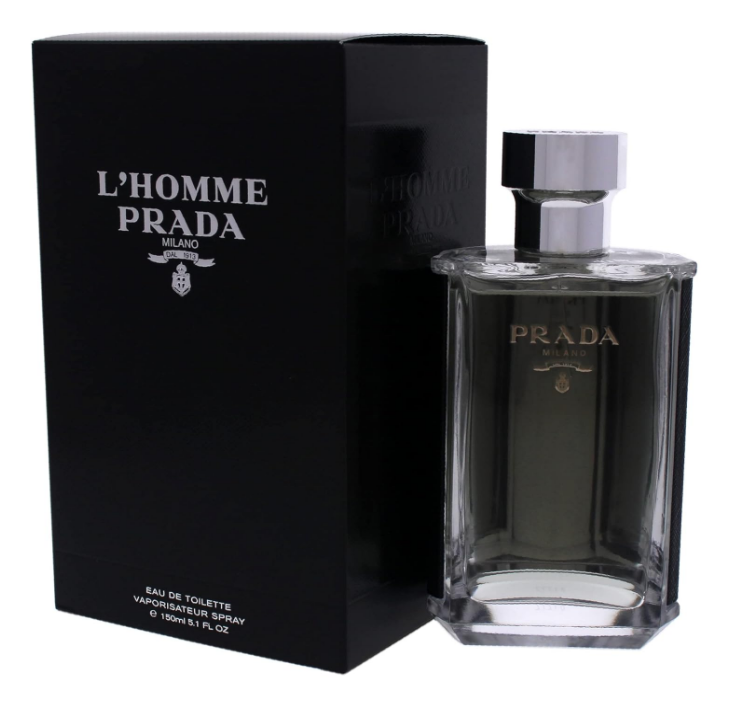 PRADA L'Homme Eau De Toilette Vaporisateur Men Spray 5.1 oz