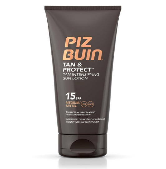 Piz Buin Tan & Protect Tan Intensifying Sun Lotion SPF15 - Medium/Mittel