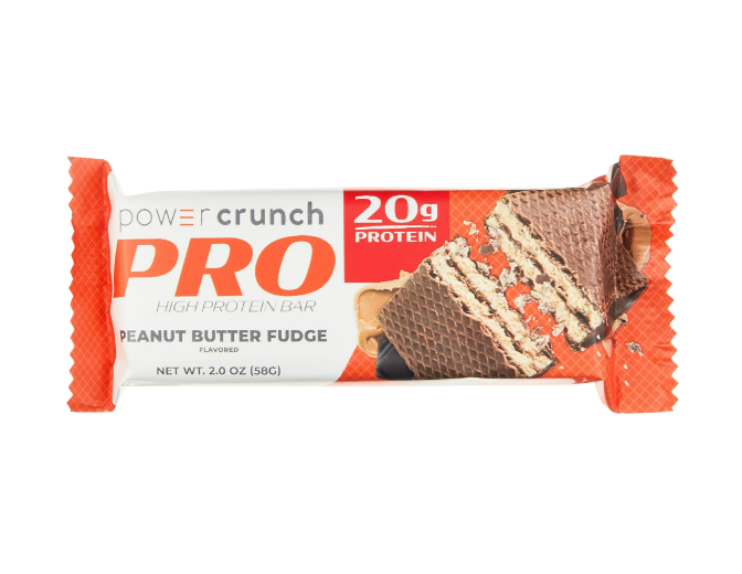 Power Crunch Pro High Protein Bar 58 g - Peanut Butter Fudge Flavored