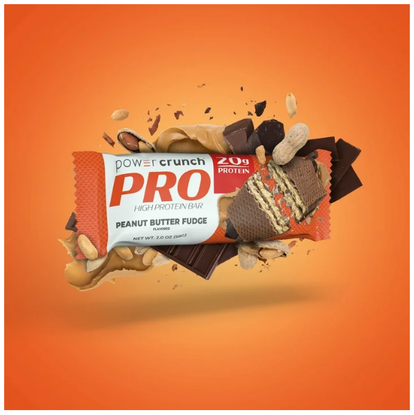 Power Crunch Pro High Protein Bar 58 g - Peanut Butter Fudge Flavored
