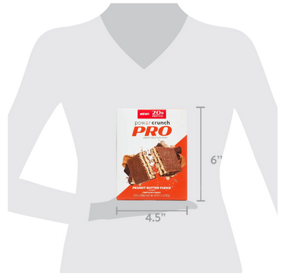 Power Crunch Pro High Protein Bar 58 g - Peanut Butter Fudge Flavored