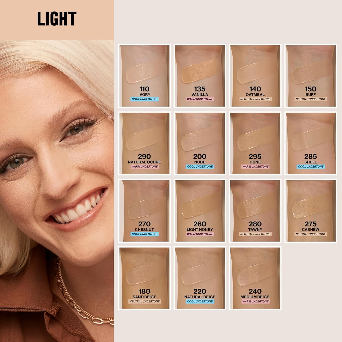 REVLON ColorStay 24H Longwear Makeup Liquid Foundation For Combination/Oily Skin - 180, Sand Beige